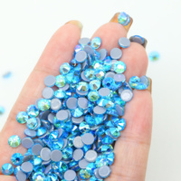 XULIN 288 pièces/sac 1440 pièces/sac 14400 pièces/sac quantité personnalisée Tanzanite AB Flatback verre Hot Fix strass