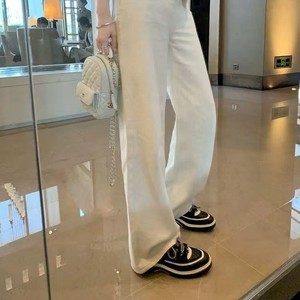 รองเท้าผ้าใบลำลองแบบผูกเชือก รุ่นคลาสสิคสีสันตัดกัน ลายแพนด้า สำหรับต้นฤดูใบไม้ผลิปี 2026  หนังแท้แบบเย็บลาย - Product Image 3