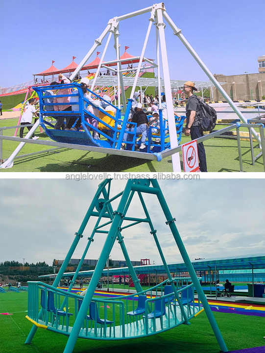 Unpowered Amusement Park Project Funfair Rides - Simple Pirate Ship