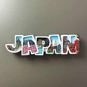 Imanes personalizados para nevera, viaje, Japón, Tokio, característico alfabeto humanista, paisaje, Decoración, regalo, recuerdos, imán 3D - Product Image 2