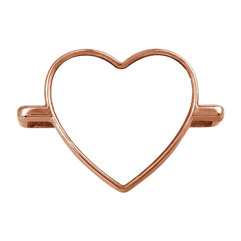 Rose Gold heart