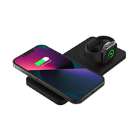 Chargeur sans fil portable rapide 2 en 1 de haute qualité d'usine M13 pour iPhone