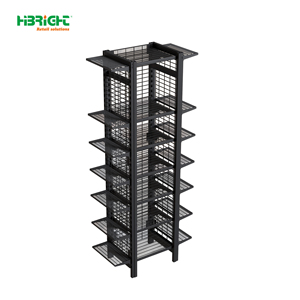 Présentoirs d'extrémité certifiés ISO pour fabricants, finition zinc galvanisé, facteur de sécurité 1,5x, visites d'usine en visioconférence - Product Image 1