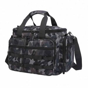 Échantillon Gratuit - Sac de Rangement Rigide et Durable pour Canne à Pêche, Sac Multifonctionnel Étanche en PC pour Équipement de Pêche Camouflage - Product Image 2