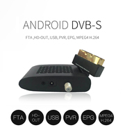 Récepteur numérique HD Freeview Russie DVB-S2 avec fonction USB WiFi BISS certifié CE