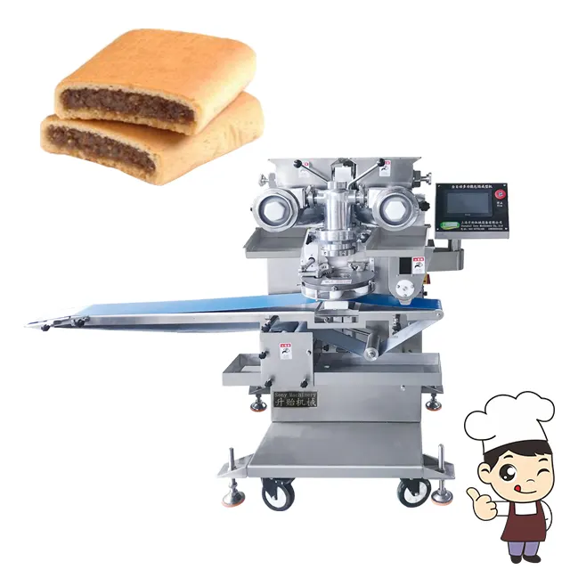 2024 Seny 자동 무화과 바 기계 날짜 비스킷 기계 날짜 쿠키 만들기 기계