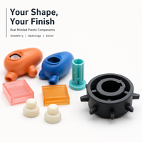 Manchon de protection en plastique robuste moulé par injection, protections personnalisées en ABS et PP pour équipements et pièces industriels