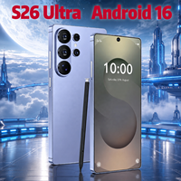 Smartphone Android 16 5G S26 Ultra Berkualitas Tinggi 22GB+2TB Layar Penuh Global 5G S26 ULTRA Ponsel Pintar Murah Global