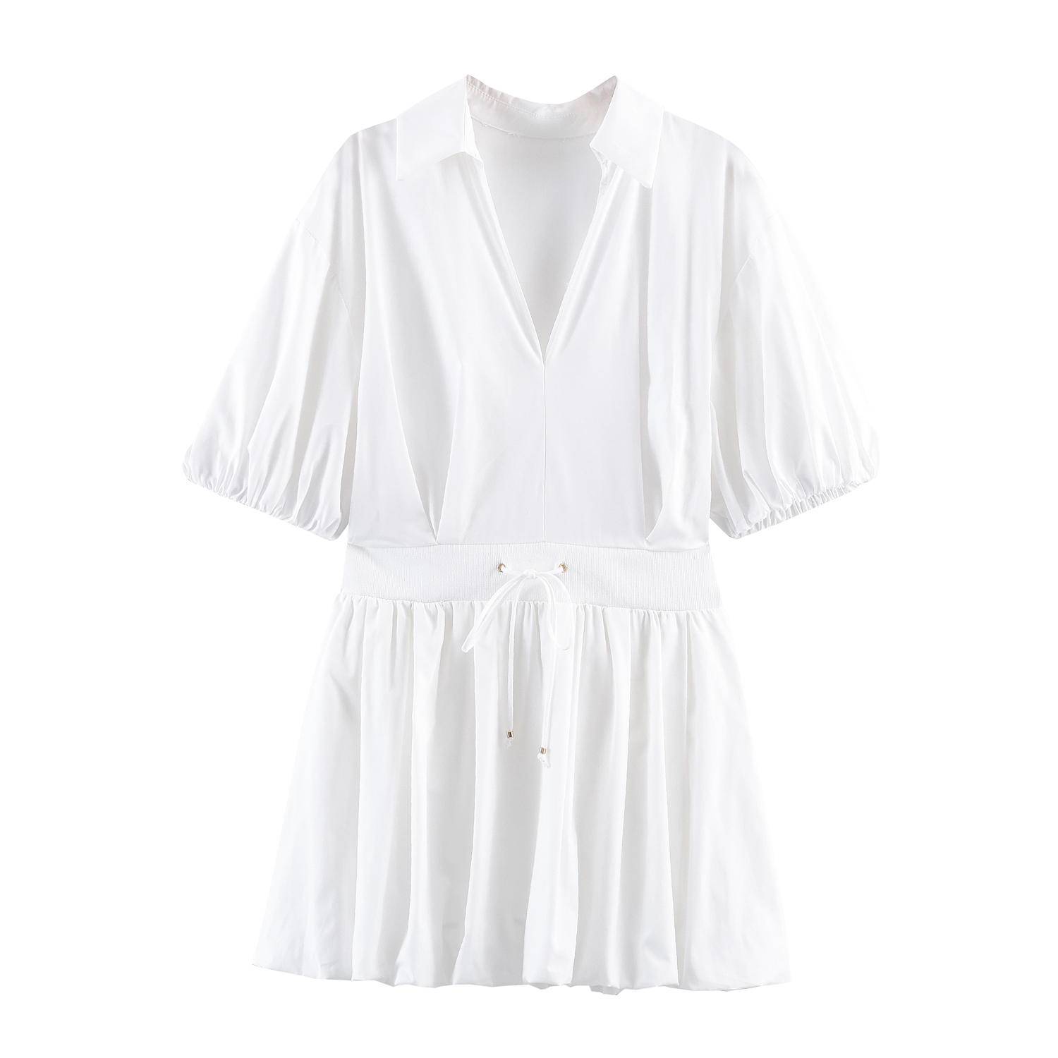 Chic Styles and Comfort in simple white casual dress for Trendy Women
