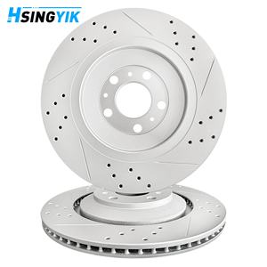 Dischi Freno Posteriori Forati e Scanalati ad Alte Prestazioni OEM 3W0615601G per Bentley Continental Convertible - Product Image 3