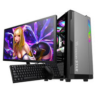 Computadora de Escritorio de Alto Rendimiento para Juegos, Configuración Completa con Tarjeta Gráfica I5 I7 RX580 2060 3060, PC de Escritorio para Juegos