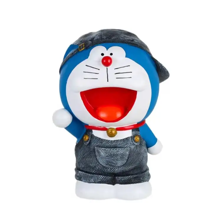 Groothandel Custom Mode Hoge Kwaliteit En Betaalbare Aangepaste Hars Ambachten Mooie Doraemon Voor Huisdecoratie Souvenir Geschenken