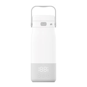 USB เทอร์โมสตัททำจากสเตนเลสขนาด500มล. สำหรับอุ่นขวดนมเด็กสามารถชาร์จได้พร้อมการรับประกัน1ปี - Product Image 2