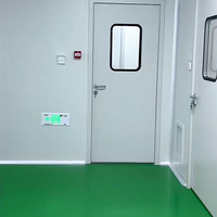Bersertifikasi ISO SHARBON Desain Turnkey Baru Ruang Bersih Modular Modern Filter HEPA Tahan Api Tahan Air Garansi 1 Tahun