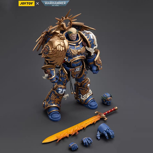 Figura de Acción Coleccionable JOYTOY <span class=keywords><strong>Warhammer</strong></span>: La Herejía de Horus, Primarca Roboute Guilliman de los Ultramarines - Product Image 6