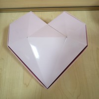 Boîte en carton rose vide en forme de cœur, emballage fantaisiste de luxe pour mariage, bonbons et chocolat, 50 pièces
