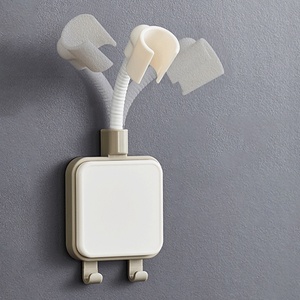 Support mural universel de haute qualité pour douchette à main, réglable, avec ventouse en silicone - Product Image 4