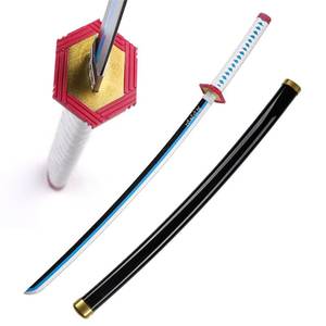 ดาบไม้ของเล่น ตัวละครกิยู โทมิโอกะ จากอนิเมะดาบพิฆาตอสูร - Product Image 1