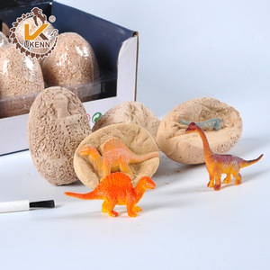 Juguetes al por mayor de fábrica para <span class=keywords><strong>Amazon</strong></span>, nuevos huevos de <span class=keywords><strong>dinosaurio</strong></span> de excavación arqueológica, 12 pequeños modelos de <span class=keywords><strong>dinosaurio</strong></span> de plástico, Kit de personajes congelados - Product Image 2