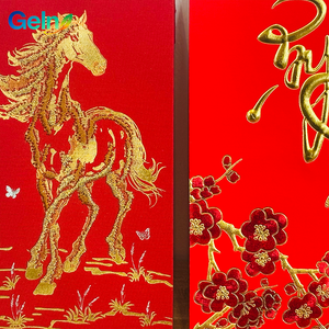 Sobres Rojos Personalizados con Dibujos Animados Originales para el Año Nuevo Chino 2026, Hongbao de <span class=keywords><strong>Dinero</strong></span> de la Suerte para Niños - Product Image 4