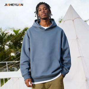 Wholesale Custom Blank Oversized <strong>Men</strong> <strong>Hoodies</strong> Streetwear Pullover Cotton Unisex Comfortable Thick Style Clothing Manufacturers - Product Image 4