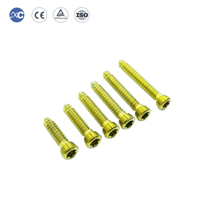 3.5mm AO Bloqueio Parafusos De Titânio para Implantes Ortopédicos Veterinários e Placas De <span class=keywords><strong>Trauma</strong></span> Feitos De Fábrica Parafusos Ósseos Ortopédicos - Product Image 1