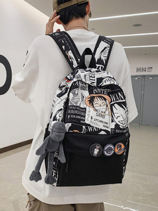 Mochila Escolar <span class=keywords><strong>de</strong></span> <span class=keywords><strong>Anime</strong></span> <span class=keywords><strong>de</strong></span> Estilo Nuevo, Linda Mochila <span class=keywords><strong>de</strong></span> Viaje para Estudiantes - Product Image 4