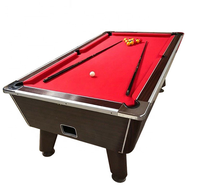Table de billard à pièces Table de billard de jeu de 7 pieds et 8 pieds