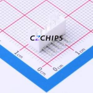 WAFER-PH2.0-5PWZ Wire-to-Board Pin Header Bent Lead Through Hole,P=2mm Connector 1x5P 2mm Right Angle Insert PH - Product Image 1