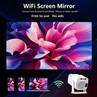 Nouveau projecteur intelligent Android 13 6000 lumens avec 3 lentilles en verre, format de poche, home cinéma 4K, vidéo de jeu, rotatif à 180°, IHOMELIFE ISMARTX