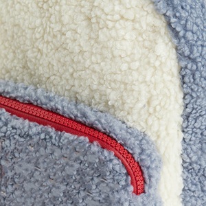 Personalized Teddy Sherpa Soft <b>Backpack</b> for Children Zipper Closure Rucksack Fleece Kids <b>Backpack</b> - Product Image 4