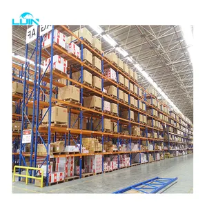 LIJIN Customized Warehouse Q235-Cold Rolled Steel Drive-in Pallet Racking System Rack