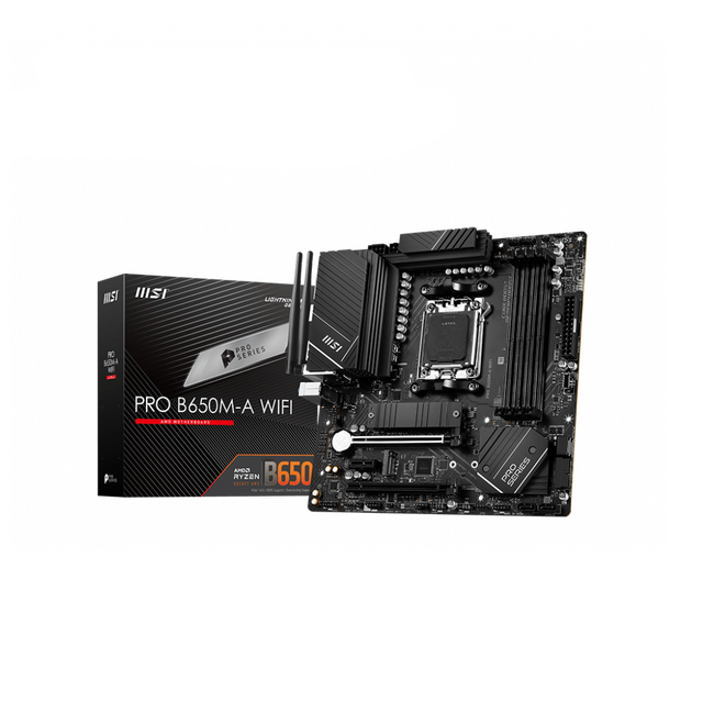 Brand New MSI PRO B650M-A WIFI AM5 Socket for Gaming Desktop 7900X Motherboard Support AMD 7000 CPU DDR5 Ram