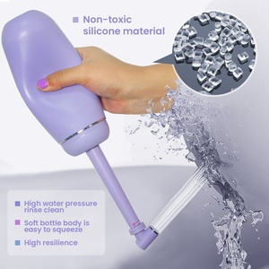 Redsack Nouveau Design Unique Bidet de Voyage Pliable à Buse Télescopique Post-partum Blanc/Rose/Violet EVA+PP Cadeaux - Product Image 3