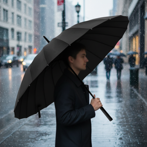 <span class=keywords><strong>Parapluie</strong></span> de qualité supérieure, personnalisé avec logo, résistant au <span class=keywords><strong>vent</strong></span>, 24 baleines, extra large, toutes saisons, pour cadeaux promotionnels d'entreprise - Product Image 5