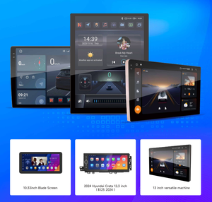 Radio estéreo para coche Android de fábrica, navegación GPS compatible con Porsche Volvo Infiniti, Jeep, Nissan, Lexus, Audi, Chevrolet, VW, coche nuevo - Product Image 2