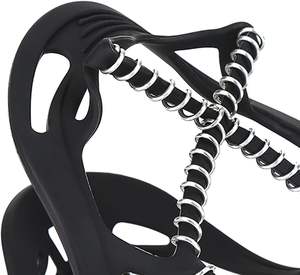 Nouvelles crampons en silicone pour chaussures et bottes, crampons antidérapants pour hommes et femmes pour <span class=keywords><strong>la</strong></span> marche <span class=keywords><strong>sur</strong></span> <span class=keywords><strong>la</strong></span> neige et <span class=keywords><strong>la</strong></span> <span class=keywords><strong>glace</strong></span> - Product Image 5