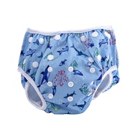 Ensemble de bain écologique pour bébé, sac imperméable PUL, couche de bain réutilisable, chapeau, kit de vêtements, ensemble de bain lavable pour bébé
