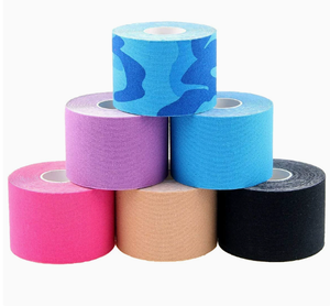 Bandes de kinésiologie OEM thérapeutiques et sportives, couleurs créatives variées, pour <span class=keywords><strong>l</strong></span>'exercice athlétique et la physiothérapie - Product Image 3