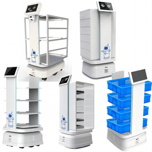 หุ่นยนต์ AGV AMR รับน้ำหนักได้ 300 กก. ระบบนำ<span class=keywords><strong>ท</strong></span>าง LDS SLAM ควบคุมผ่านแอป ชาร์จอัตโนมัติ ใช้งานได้นาน 12 ชม. สำหรับ<span class=keywords><strong>โร</strong></span>งงานและคลังสินค้า - Product Image 2