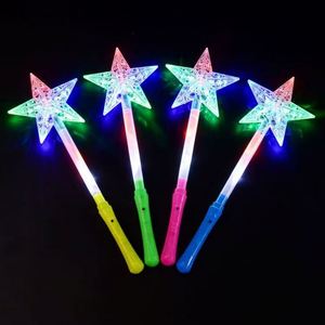 New Led <b>Light</b> up Star Heart Snow LED <b>Stick</b> Glow <b>Stick</b> for Cheer Snow Flake Led <b>Light</b> up Glow Wands - Product Image 5