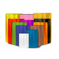 Pochette refermable personnalisée en PE réutilisable avec impression numérique, en aluminium, pour emballage alimentaire sous vide, en matériau Mylar de haute qualité