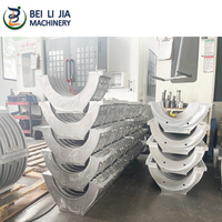 Nouveau moule d'extrusion de tuyaux ondulés en aluminium BEILIJIA avec tête de découpe et ajusteurs haute vitesse