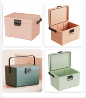 Boîte de réfrigération et de chauffage alimentaire 12L pour voiture, pour camping en plein air et usage commercial - Mini-réfrigérateur portable compact