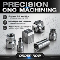 Personalización al por Mayor de Piezas de Mecanizado CNC de Acero Inoxidable, Prototipado Rápido, Fresado y Torneado para la Industria