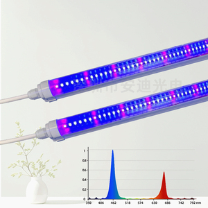 ANDY Daisy Chain 40/50 pezzi 3FT 4FT 18W 25W 9000K 6500K 460nm 660nm T8 Clone <span class=keywords><strong>LED</strong></span> coltiva tubo di luce - Product Image 2