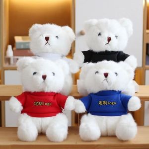 Kişiselleştirilmiş Sevimli Küçük Ayı Bebekleri Oyuncak Ayı Peluş Oyuncaklar Özel Logolu Tişörtler Peluş Bebek Hediyeleri - Product Image 3