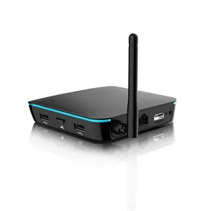 Novo Design Lançador AV1 Codec Suporte Android OTT Box para Content Lovers