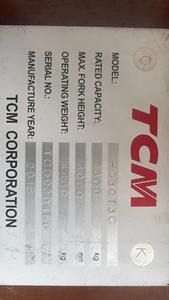 Montacargas Diésel TCM Usado de 1/2/3 Toneladas, Alta Calidad, Buen Estado, Precio Bajo, Pocas Horas de Trabajo, 5 Años de Garantía, Venta en Shanghái - Product Image 2