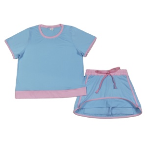 ชุดโยคะสีเขียวเข้มพิมพ์ลาย GSSO3673 สำหรับผู้หญิง ขายส่งจากร้านบูติก เหมาะสำหรับออกกำลังกาย - Product Image 3